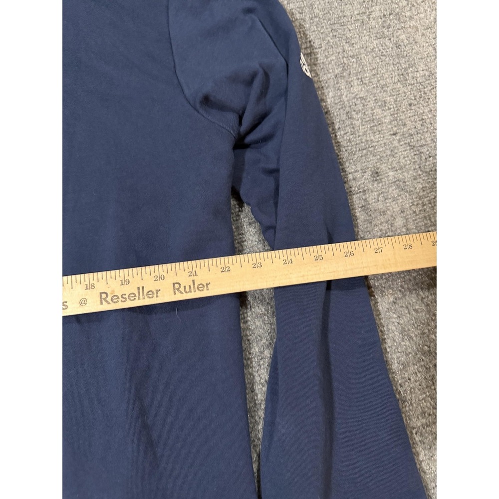 Randers FC Hoodie Mens Large Blue Soccer Adidas Fleece Sweatshirt Pullover - Picture 6 of 7
